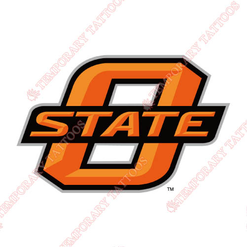 Oklahoma State Cowboys Customize Temporary Tattoos Stickers NO.5780